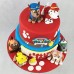 Paw Patrol 6 Character 2 Tier Cake (D,V)